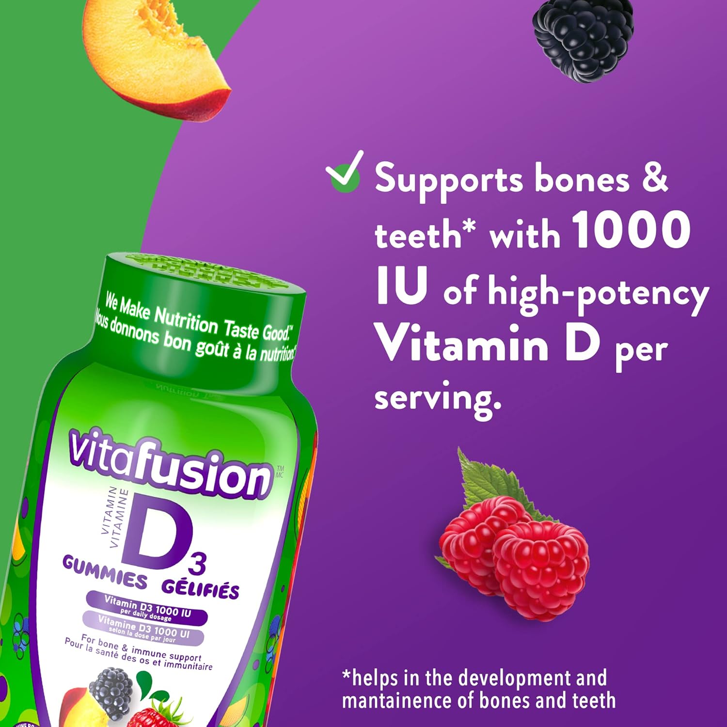 Vitafusion D3 Adult Vitamin