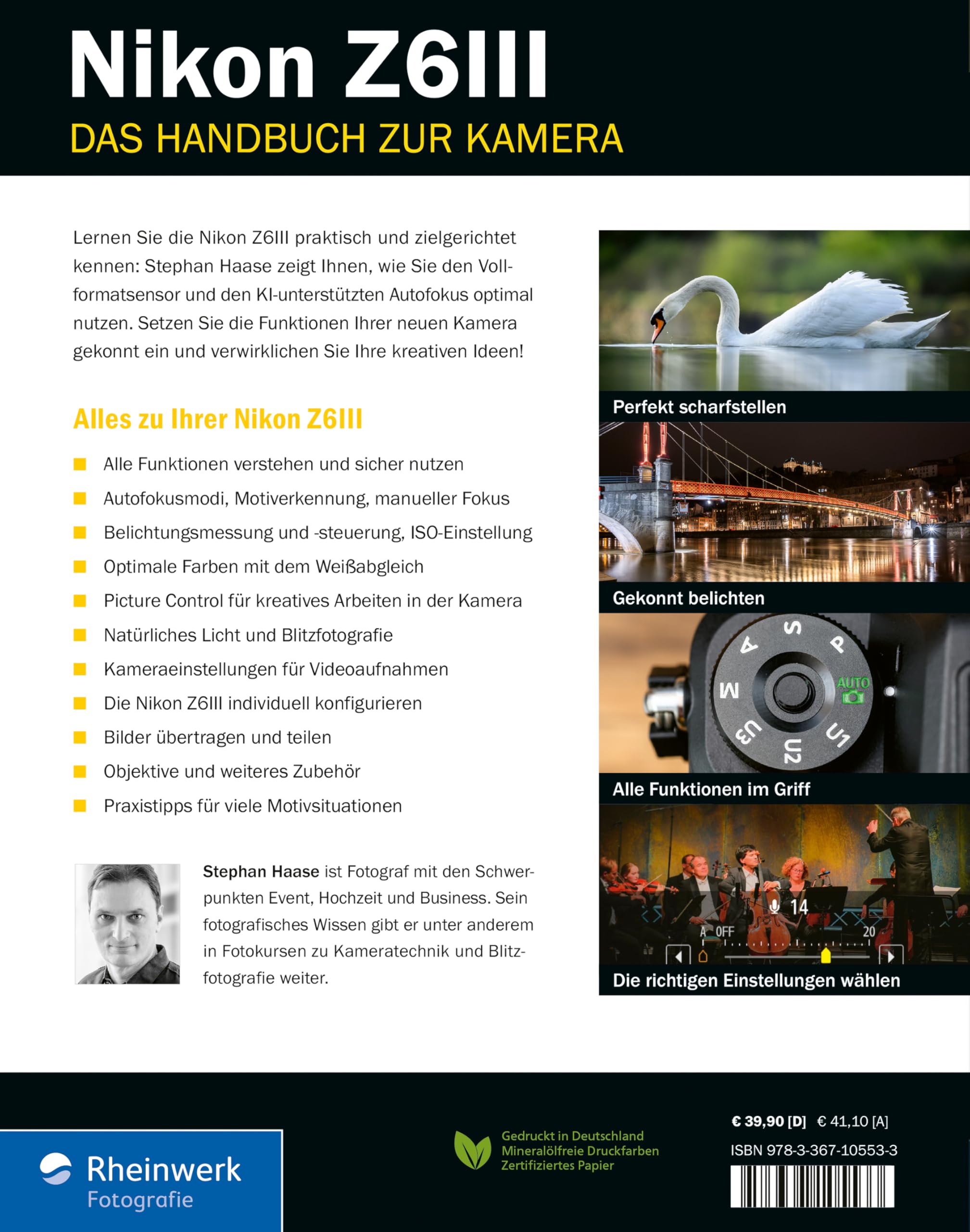 Nikon Z6III: Das Handbuch zur Kamera. Praxiswissen und Profitipps zu Ihrer Nikon Z 6 III