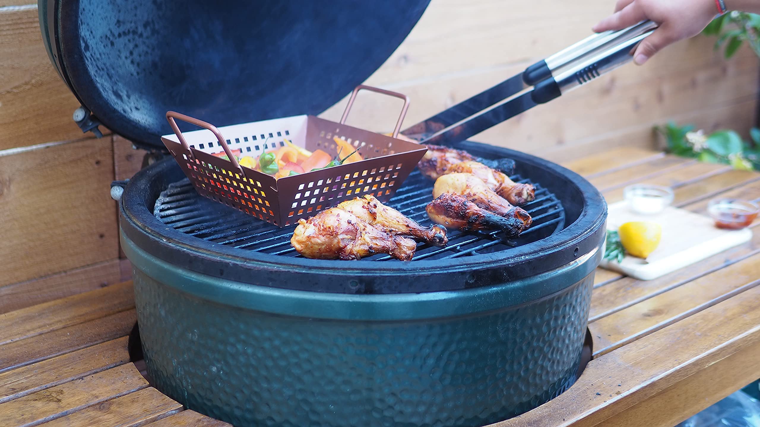 PitMaster King8pc Smoker Grill Set With EN407 Certified