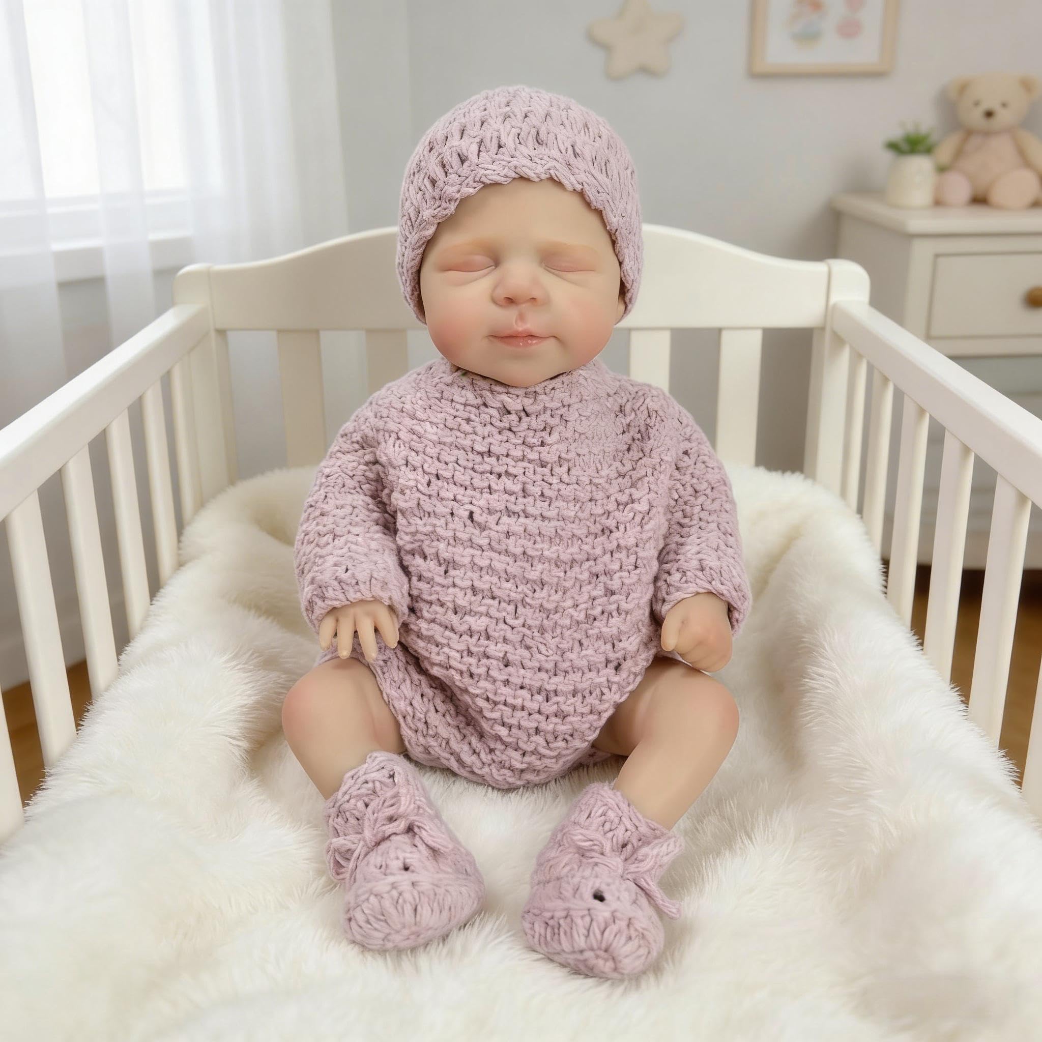 RXDOLL Mini Reborn Baby Dolls solidny silikon na całe ciało dziewczyna 30 cm pełne silikonowe lalki Reborn realistyczne lalki noworodka możliwe prezenty dla kolekcjonerów i dzieci 3+