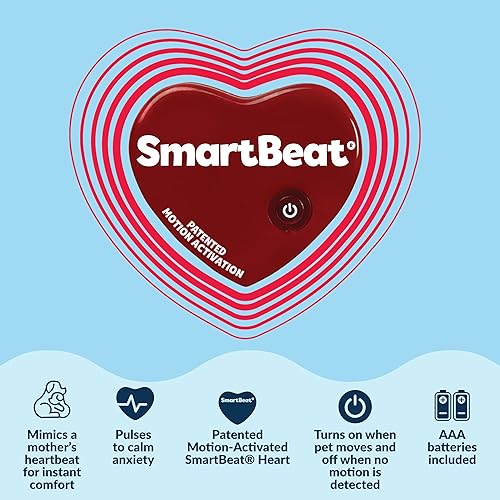Miniatura 4 de Juguetes originales para cachorros Snuggle  Cachorro latido del corazón para perros  Alivio de la ansiedad de mascotas y ayuda calmante  Juguetes
