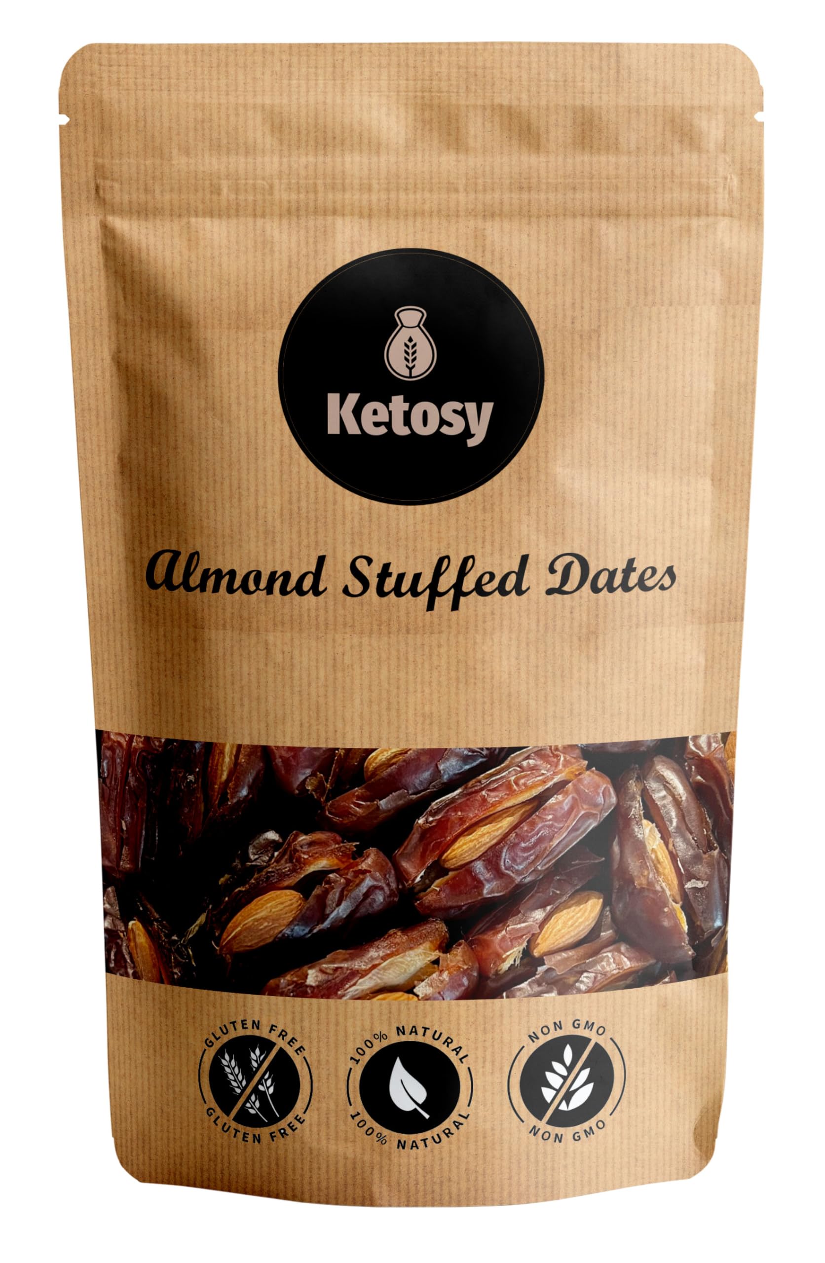 Ketosy Organic Almond Stuffed Dates 250g Naturally Stuffed with Whole Almonds (Gluten-Free, Vegan) (B0CWDBDQTY) Amazon Price History, Amazon Price Tracker