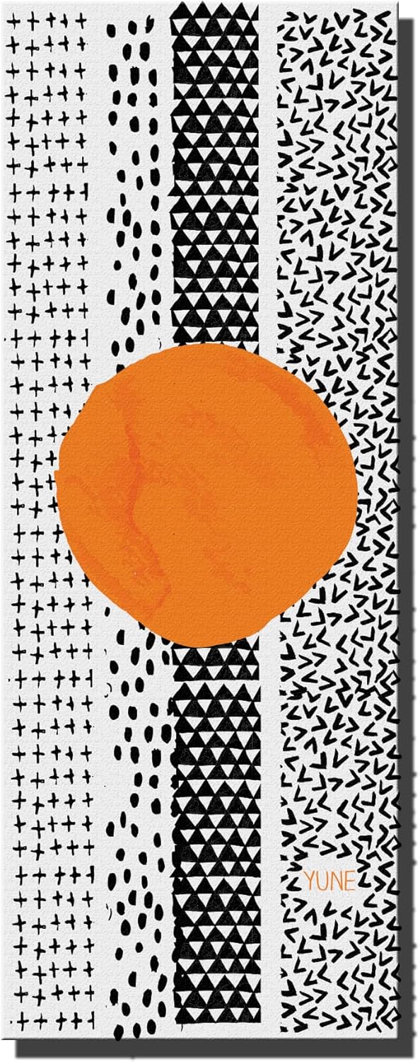 Yune Yoga - The Bowie 6mm Yoga Mat - Premium All Purpose Exercise and Fitness Mat, Eco-Friendly, Extra Thick, Non-Slip, Anti-Tear