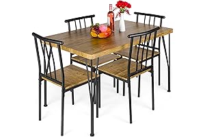 Best Choice Products Rectangle Kitchen Table for 4