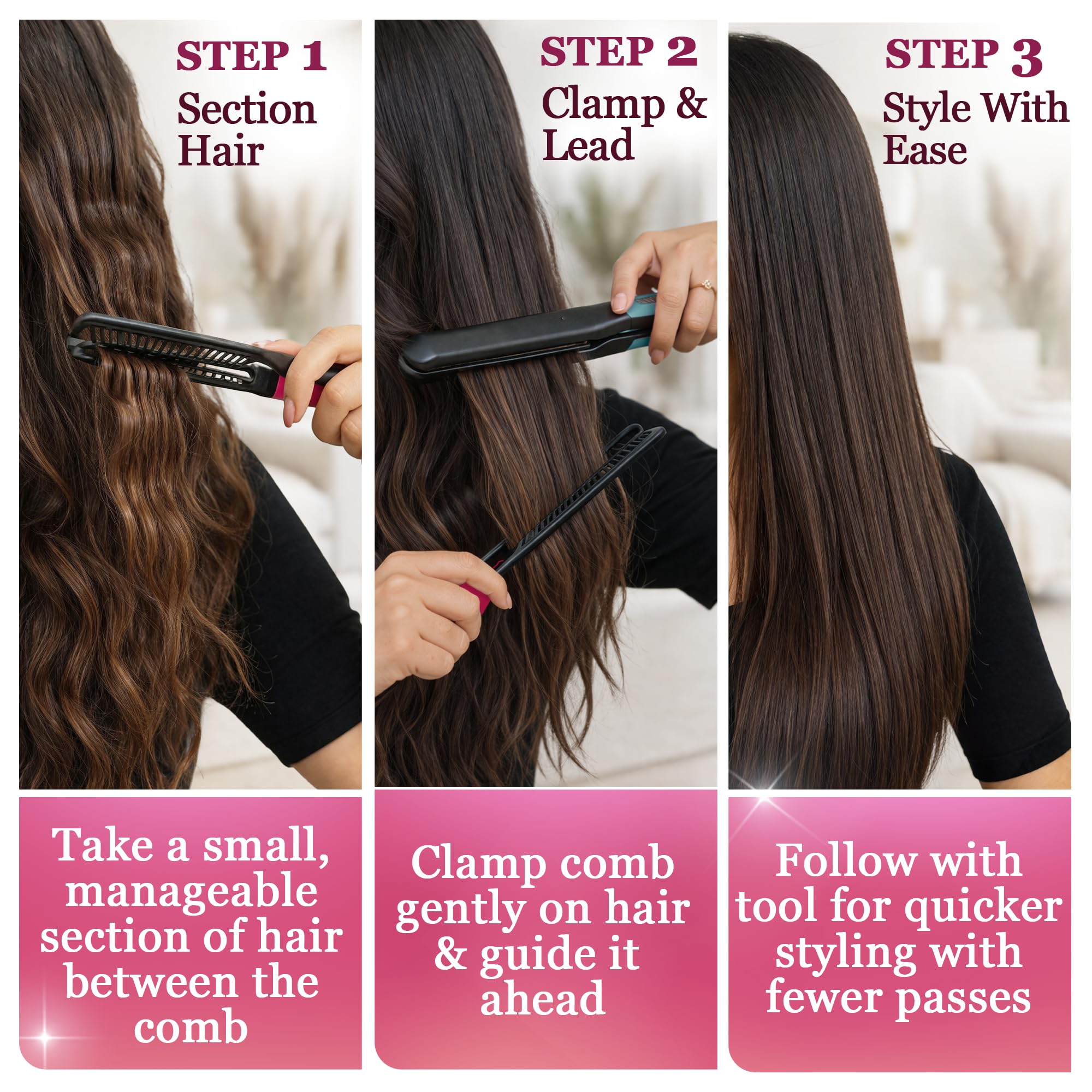 子供用品 Straight comb Amazon.com : Herstyler Hair Straightening Comb - Straightener Comb