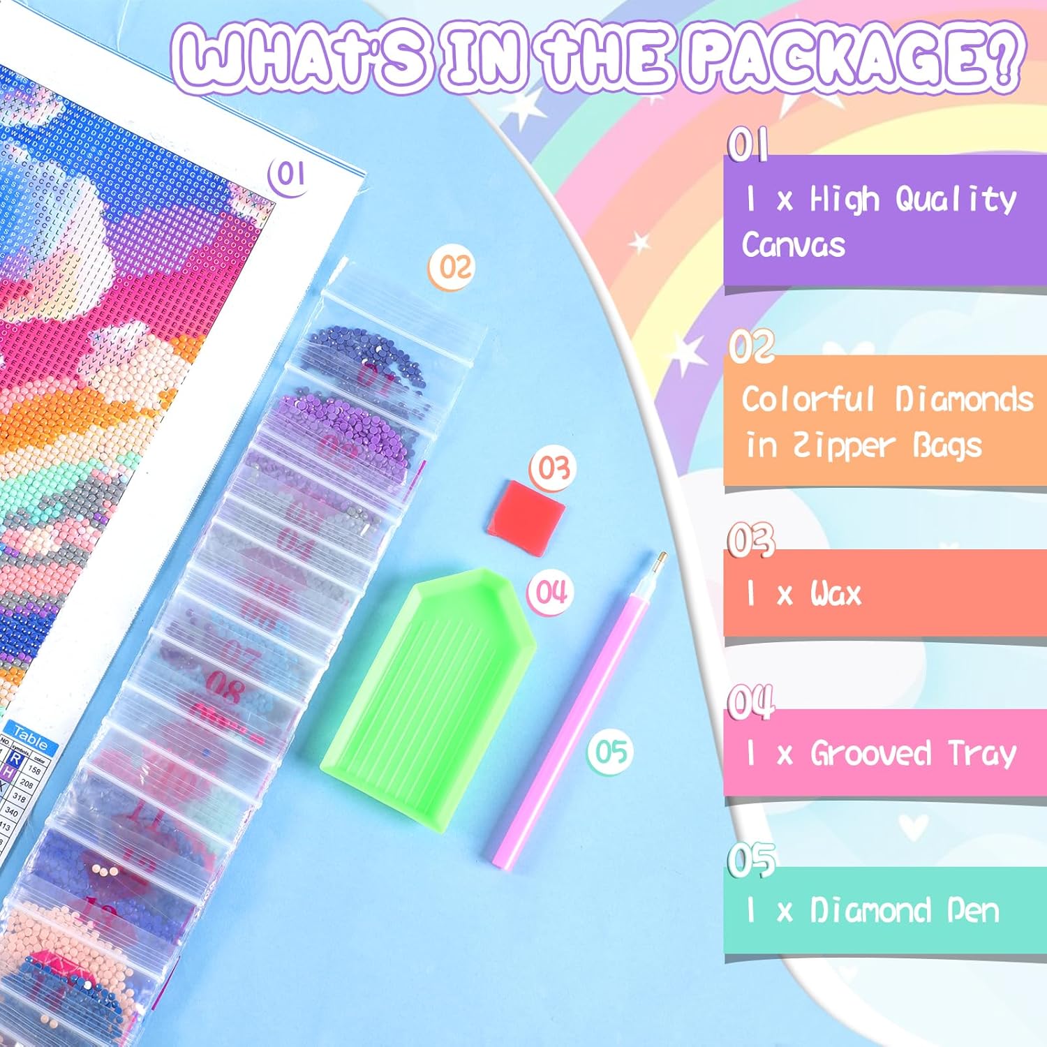 IPISSOI ハイランド 牛 ダイヤモンド ペインティング キット ハイランド 牛 母と赤ちゃん 大人用 初心者向け ダイヤモンド