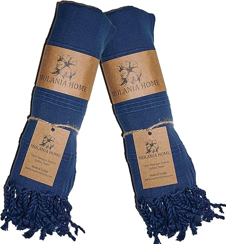 Juego de 2 toallas de mano turcas (16 x 40)  Toallas turcas 100% algodón orgánico para baño  Toallas de mano decorativas de cocina  Uso para cara,