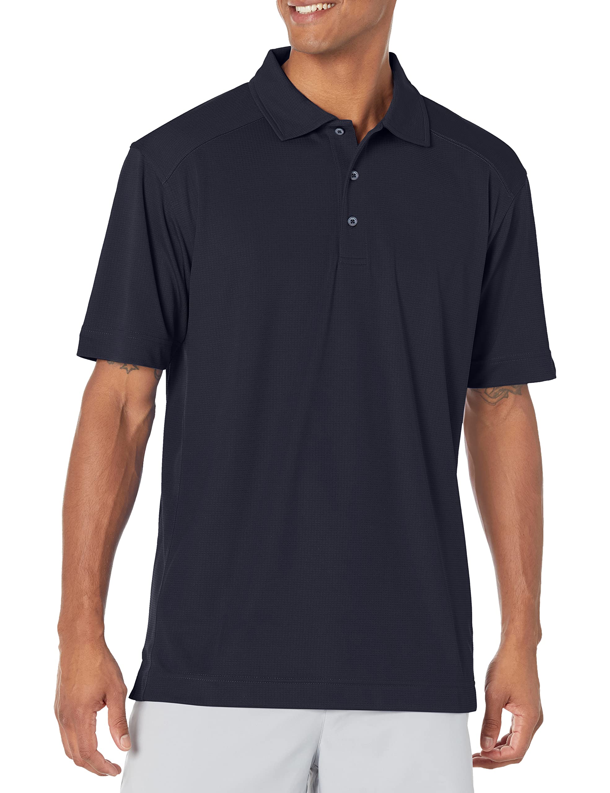 Cutter & Buck Men's Cb Drytec Genre Polo Shirt - Blue - XXXL