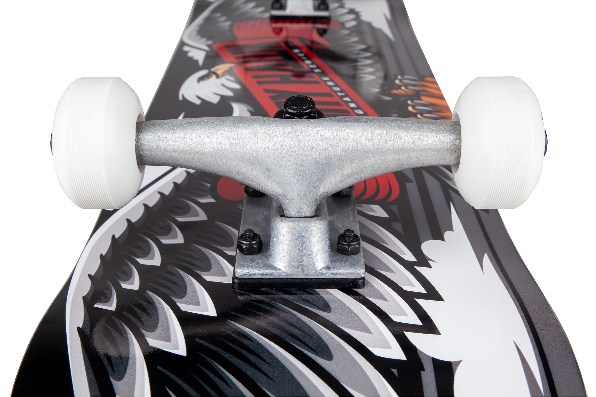 Tony Hawk SS 180 Complete Longboard, Dorośli Unisex, Czarny/Czerwony (Wielobarwny), Jeden Rozmiar