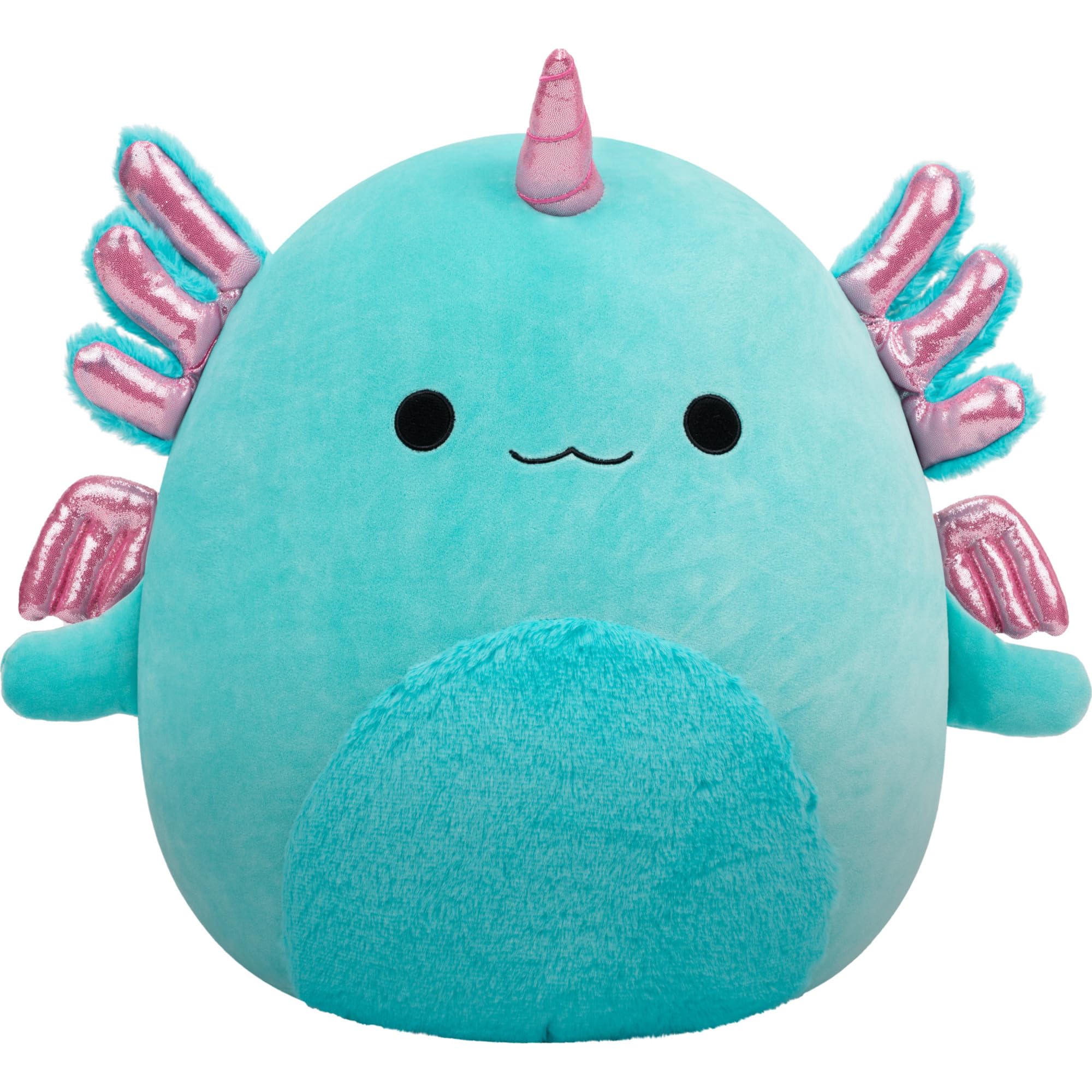 Amazon.com: Squishmallows Original 14in Bellamy The Teal Axolotl