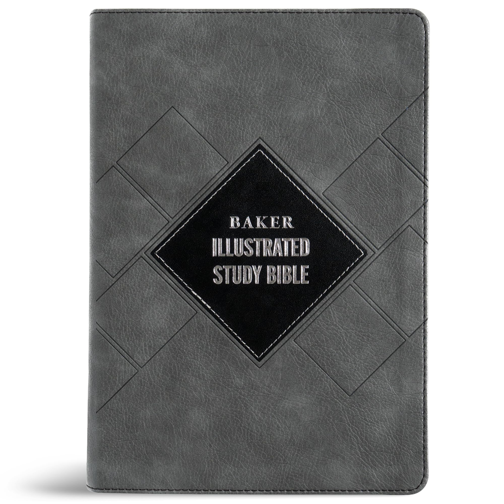 CSB Baker Illustrated Study Bible, Charcoal LeatherTouch
