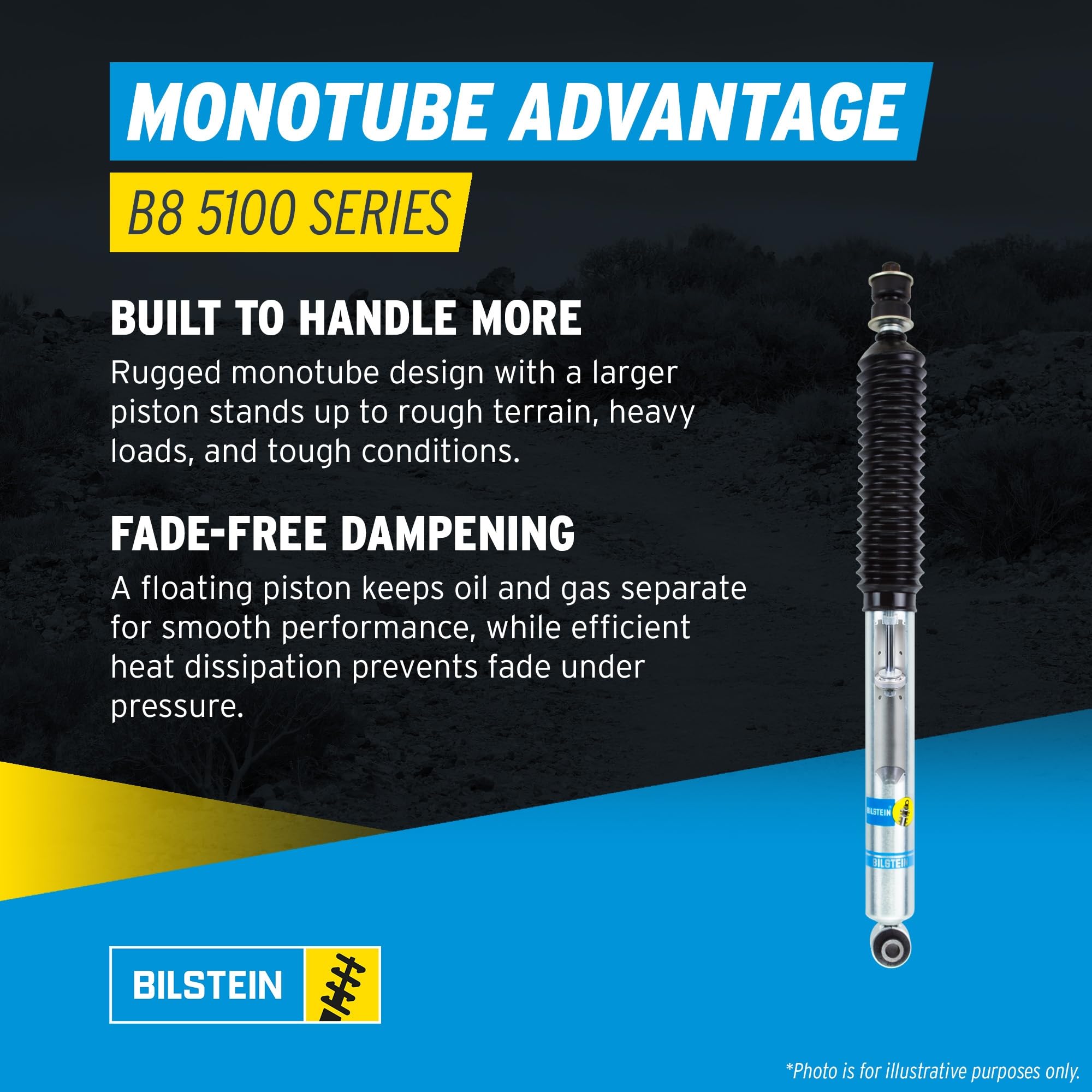 Amazon.com: Bilstein Pair of Front B8 5100 Ride Height Adjustable