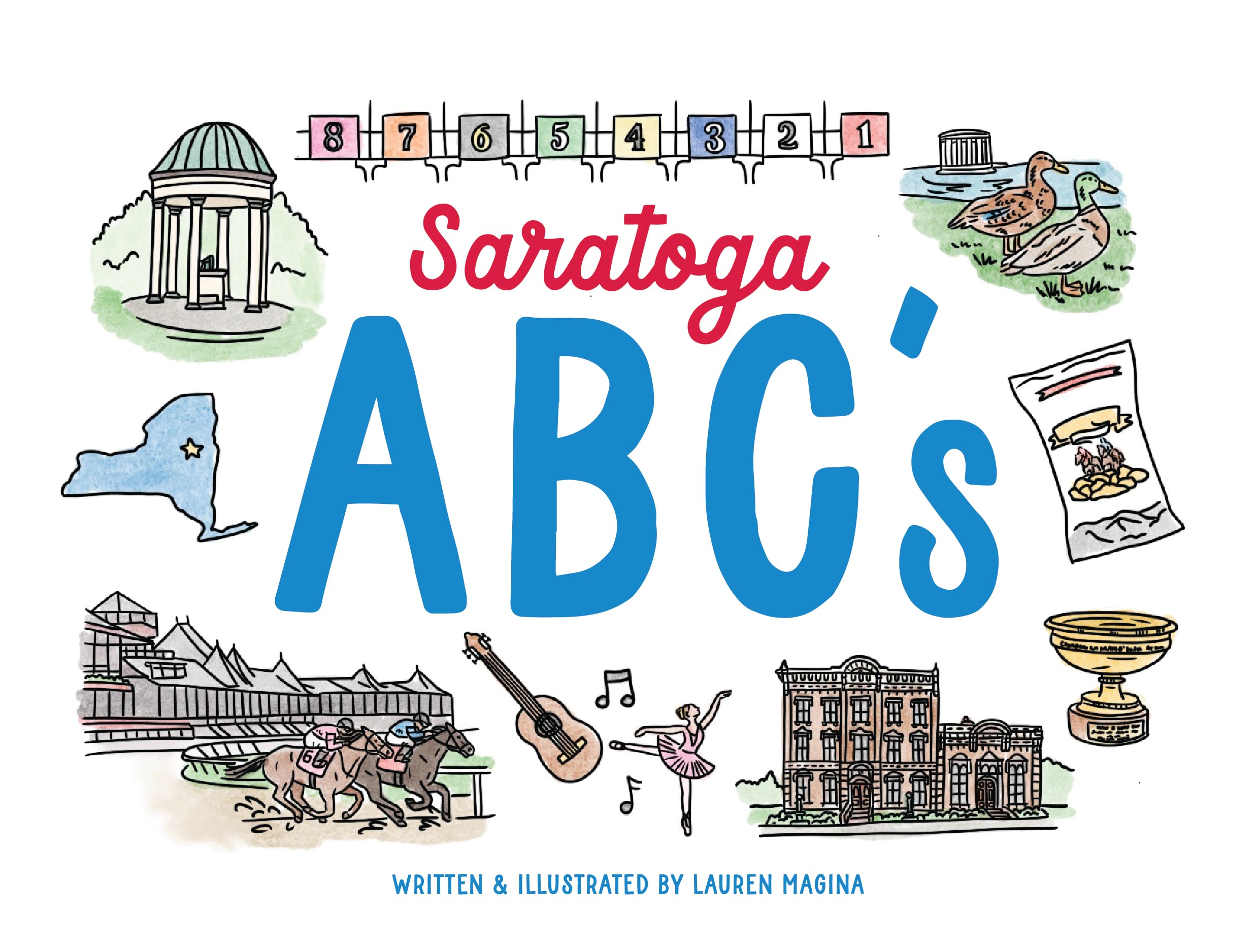 Saratoga ABCs: The Alphabet Book of Saratoga Springs, NY