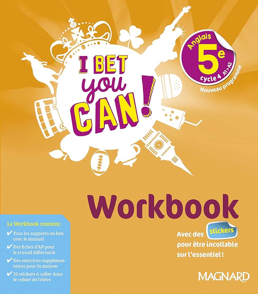 Workbook E For English 5eme Edition Didier 2017 Amazon.fr : workbook 5eme