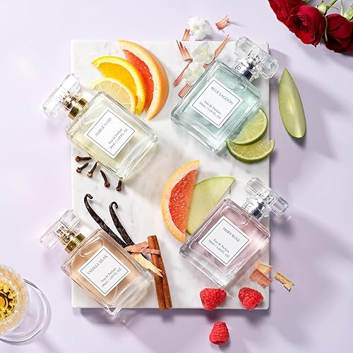 Miniatura 9 de Perfume de vainilla pura para mujer, 3.38 onzas líquidas, perfume para mujer, fragancia de vainilla de larga duración, perfume de dulce olor para