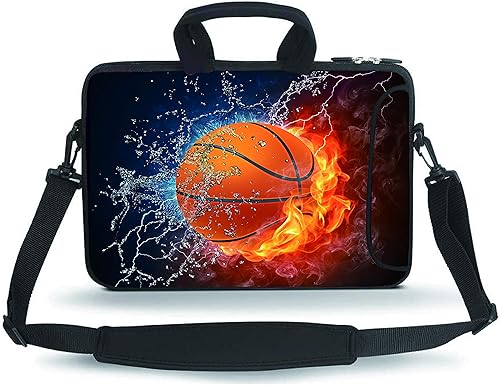 Miniatura 3 de 11 11.6 12 12.5 13 pulgadas Funda para portátilChromebookUltrabookNotebook PC Messenger Bag Tablet Travel Case Neopreno Mango Manga con correa para