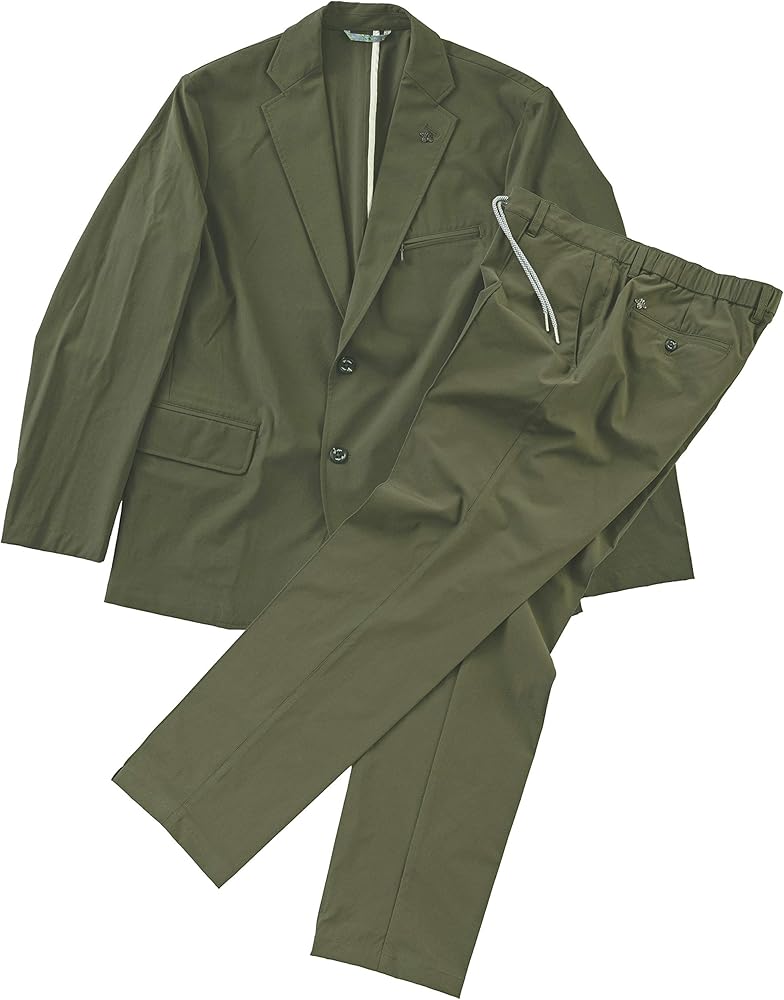Amazon | [ジーステージ] セットアップ スーツ ジャケット パンツ