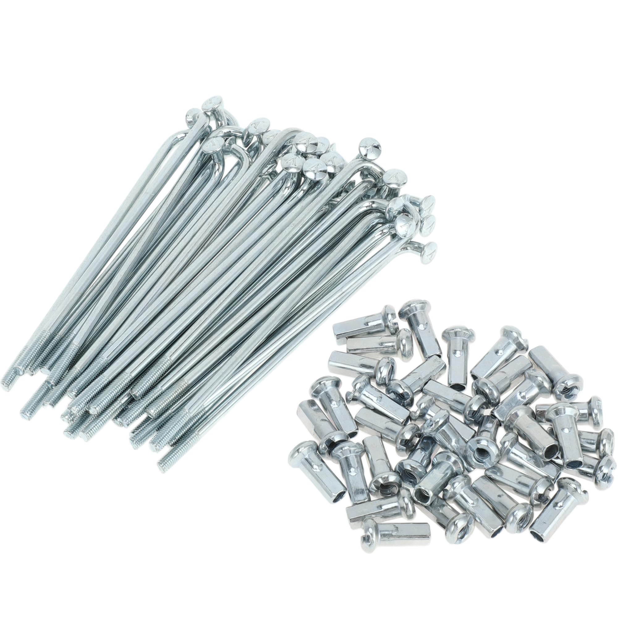 Lot de 40 rayons de vélo électriques en acier au carbone J Bend avec