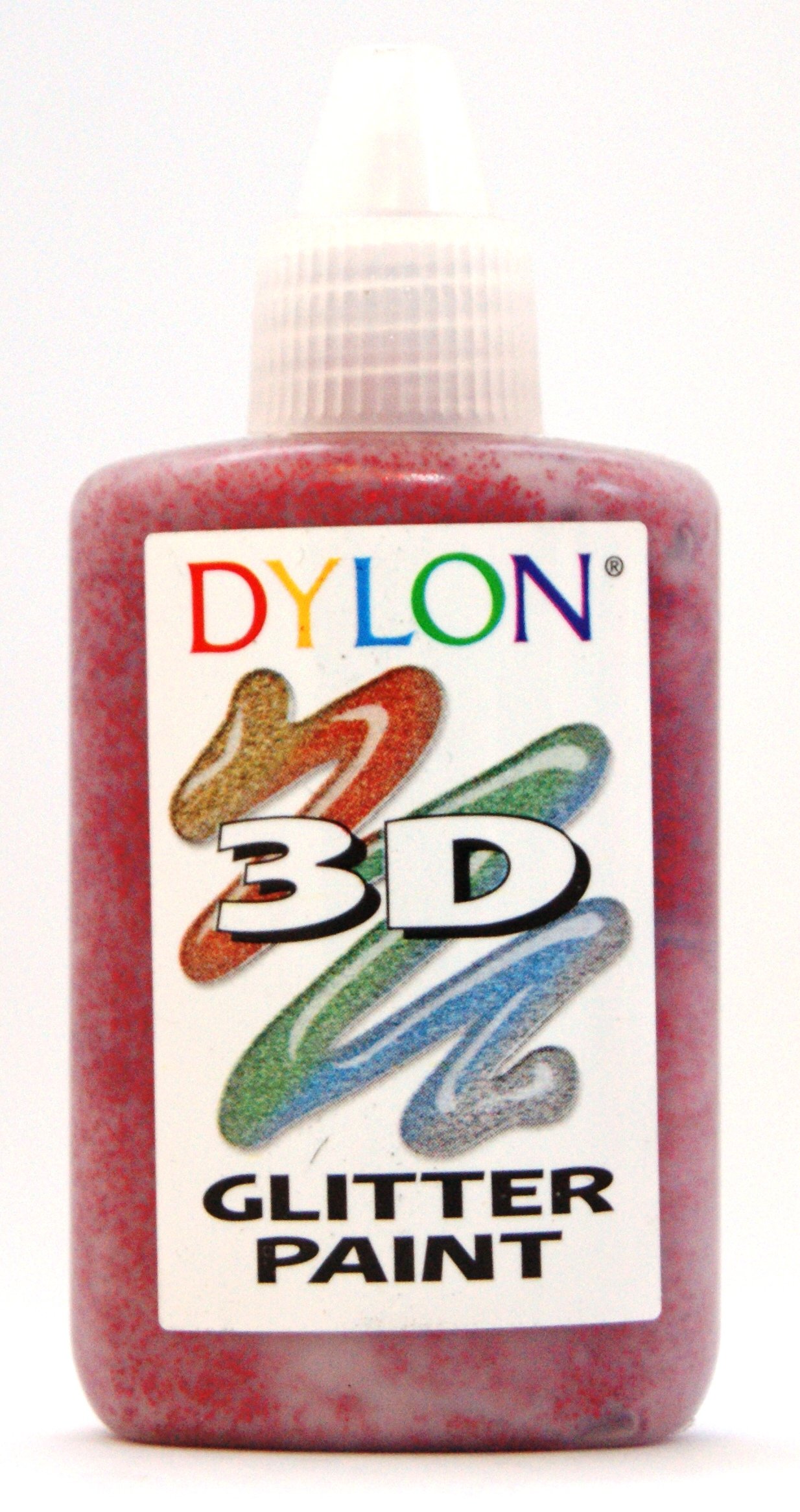 DYLON 3D Paints Glitter Red 25ml