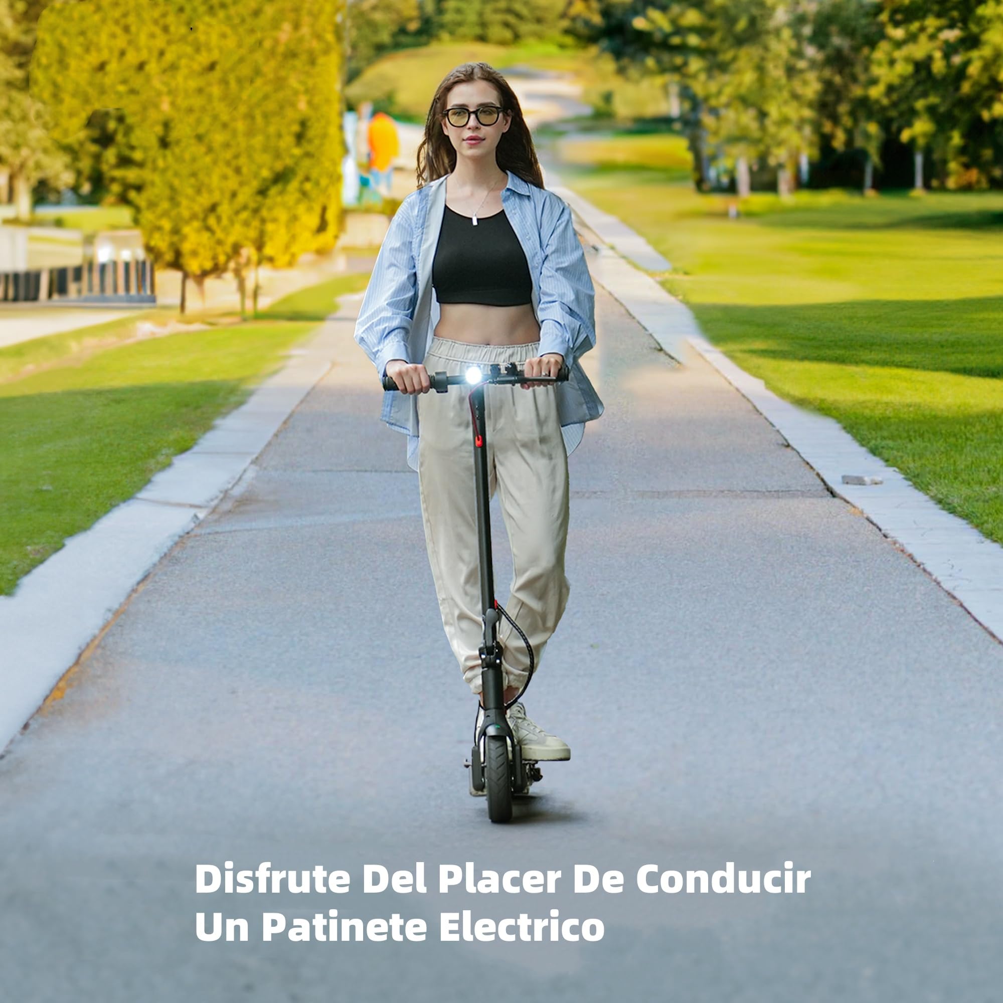 iScooter i8 Monopattino Elettrico per Adolescenti e Adulti, Motore 35 O, Autonomia 20-30 KM, Max 25 KM/H, Batteria 280,8 WH, Doppia frenatura, 3 Modalità Di Velocità, Viaggi Giornalieri