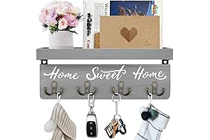 buways Key Holder Wall-Mounted Key and Mail Holder