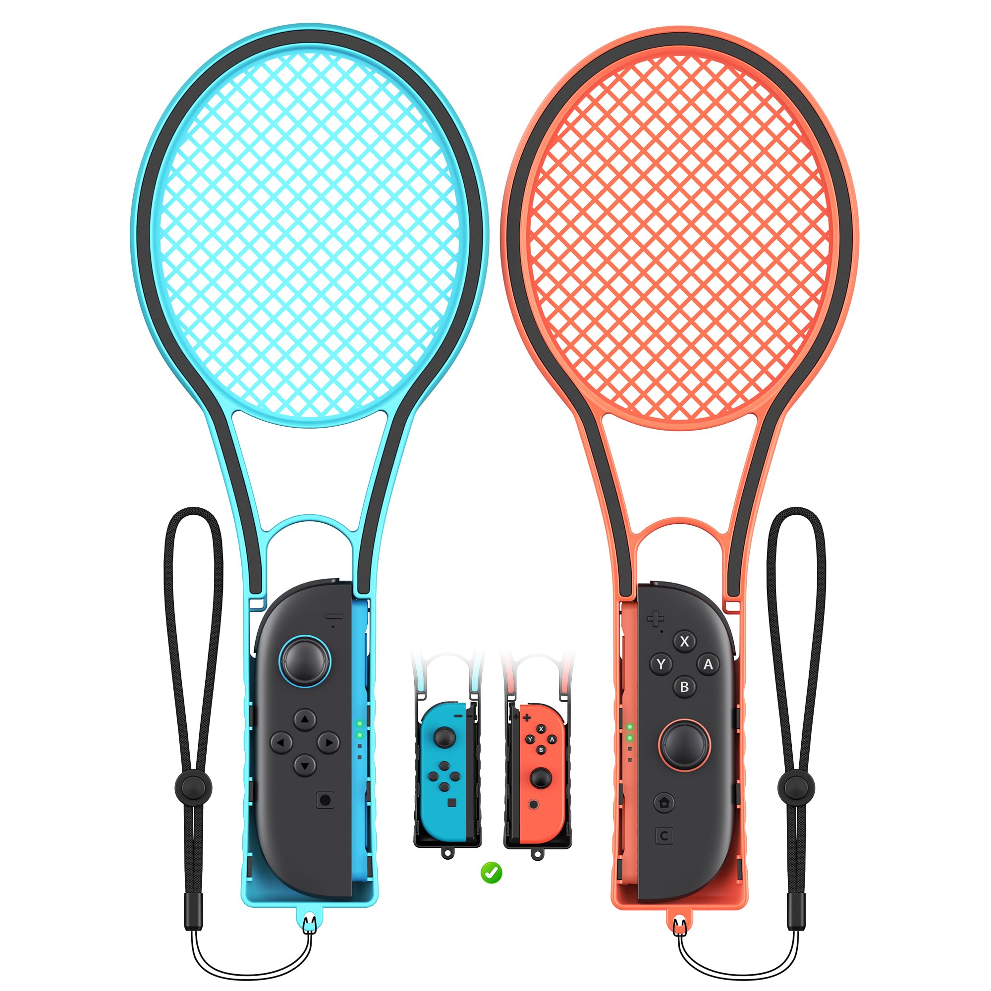 Confezione da 2 racchette da tennis per switch 2