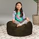Sofa Sack - Plush, Ultra Soft Kids Bean Bag Chair - Memory Foam Bean Bag Chair with Microsuede Cover - Stuffed Foam Filled Furniture and Accessories for Kids Room - 2' Olive Product Image 2