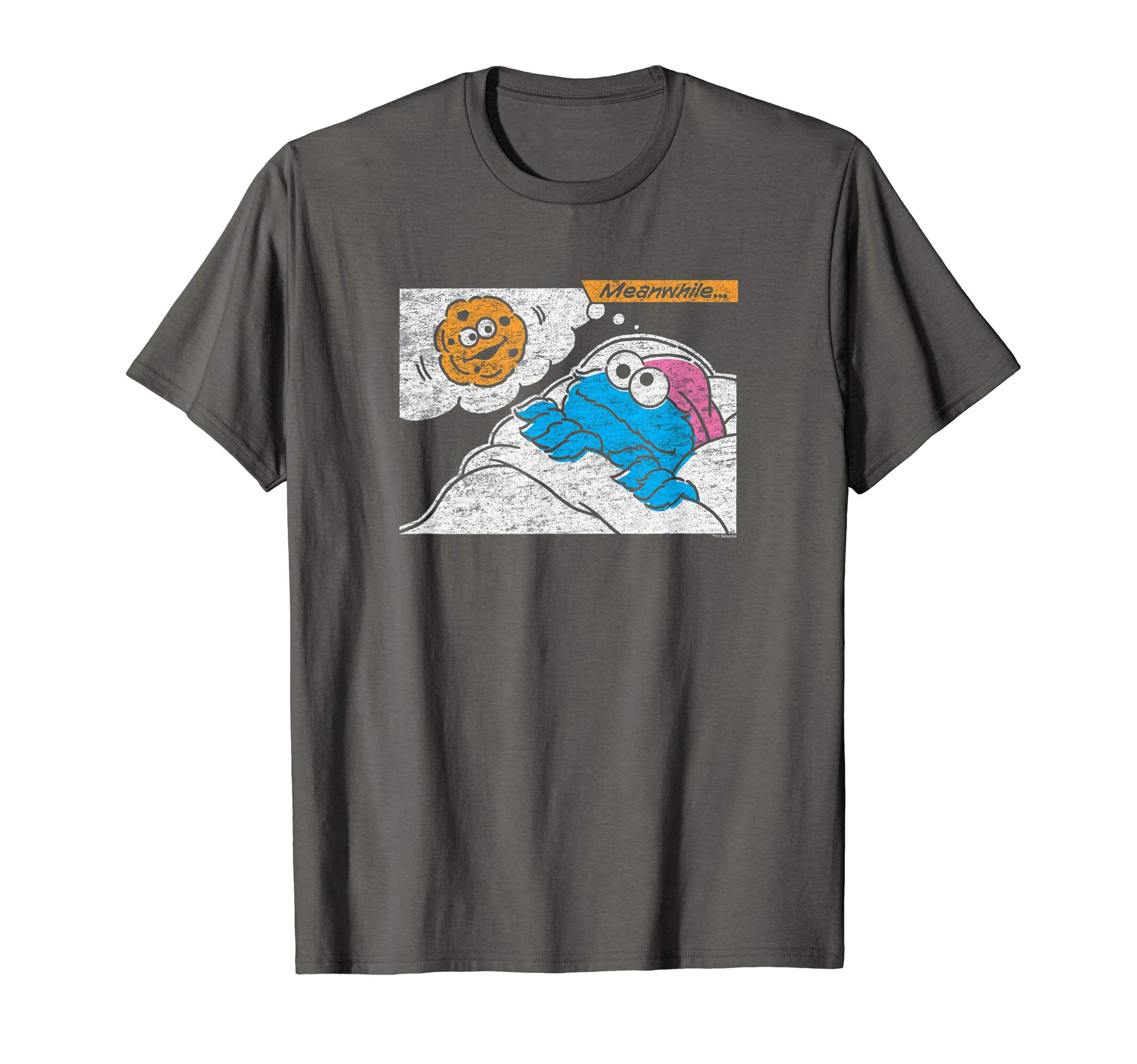 Sesame StreetCookie Monster Meanwhile T-ShirtOEKO-TEX STANDARD 100
