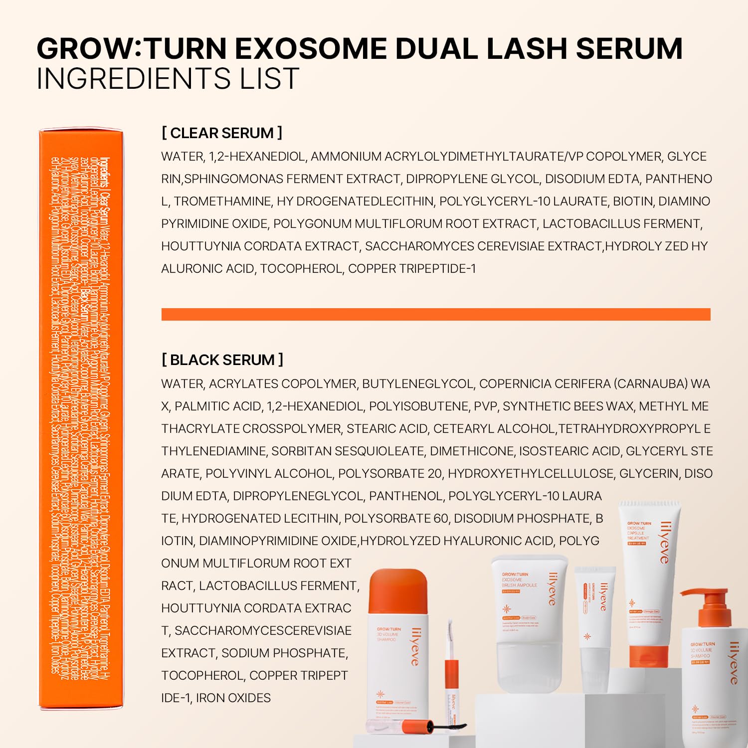 LilyEve Lash Growth Serum & Mascara - Longer Lashes -9