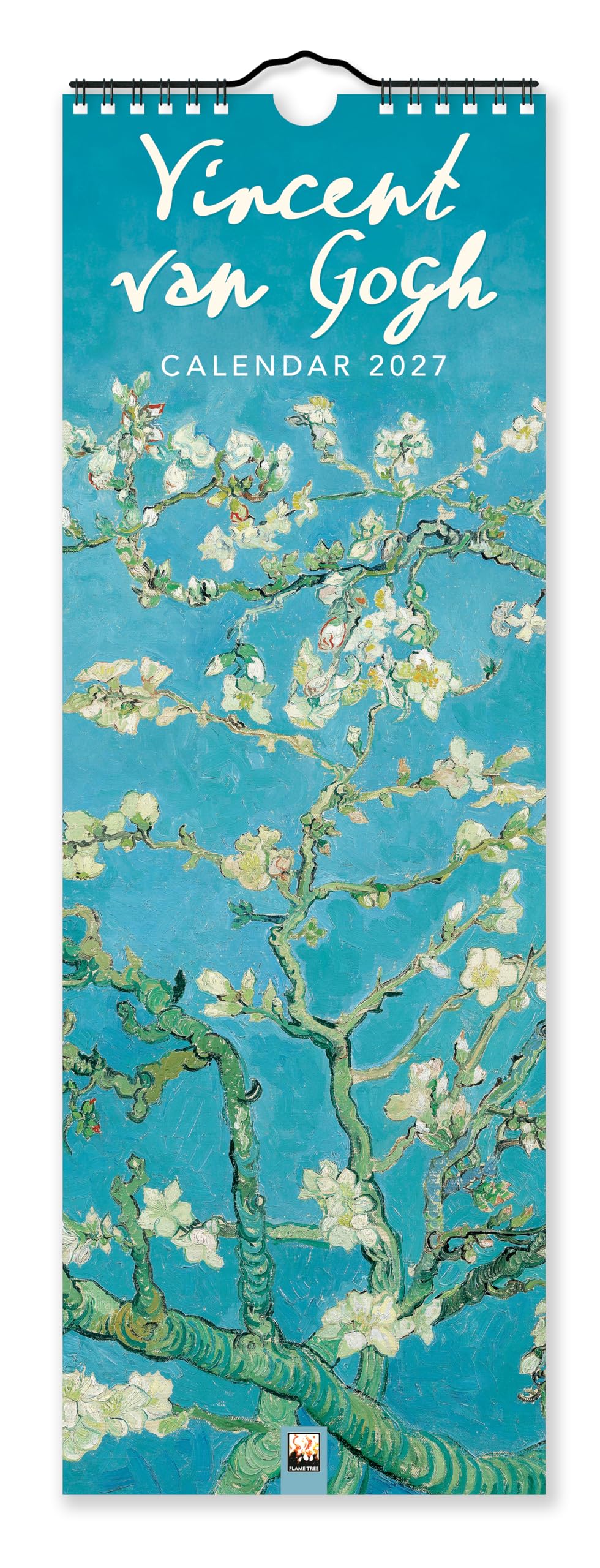 Vincent van Gogh Slim Calendar 2027 (Art Calendar): Original Flame Tree Publishing-Kalender Slimeline [Kalender]