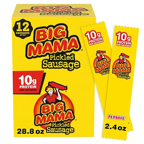 Penrose Big Mama Pickled Sausages, 2.4 Ounce, 72 Pack