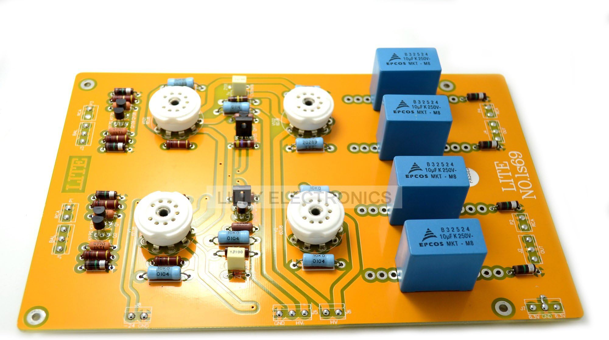 LITE LS69 Complete Balanced Tube Preamplifier (ECC88*4 Tubes not Included)