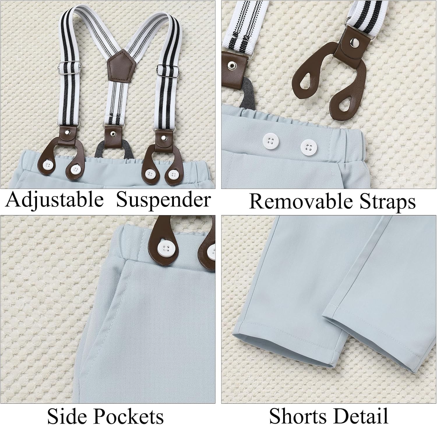 Boys Clothes Formal Suit Gentleman Wedding Outfit