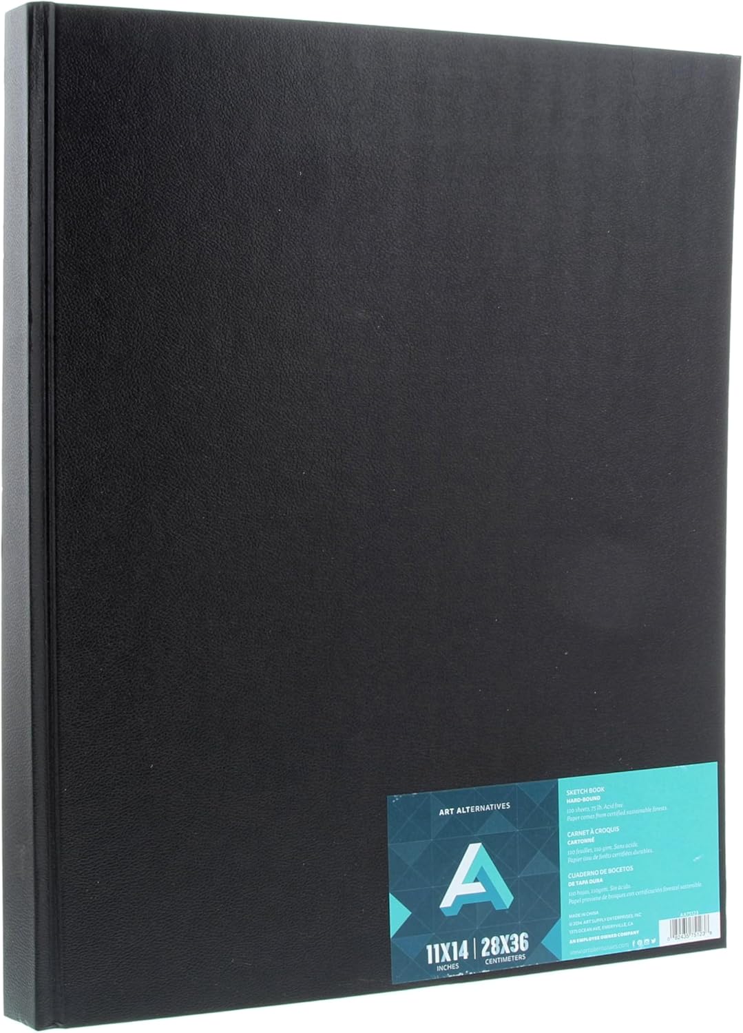 Art Alternatives Hard-Bound Sketch Book, 11 in x 14 in