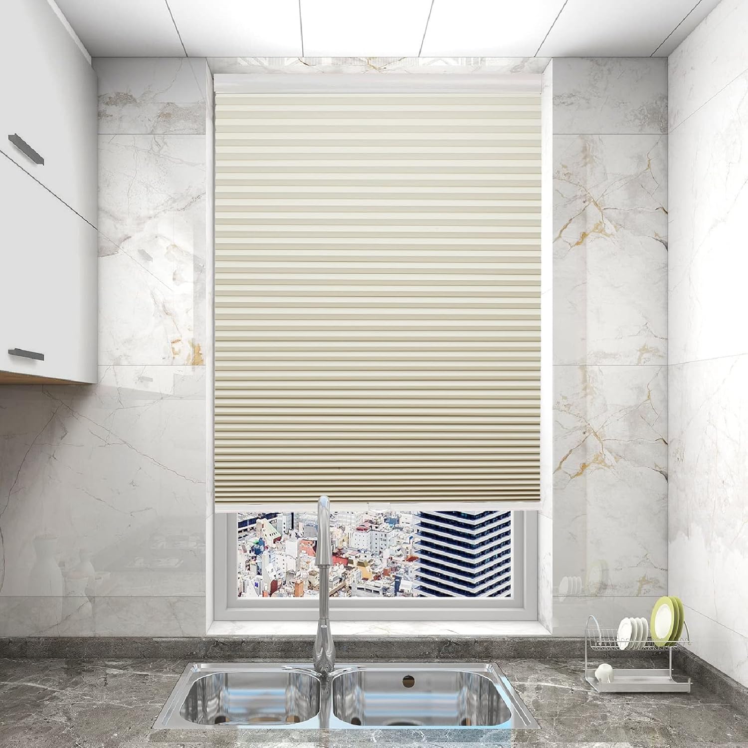 Changshade Cellular Shades Cordless Blackout ,