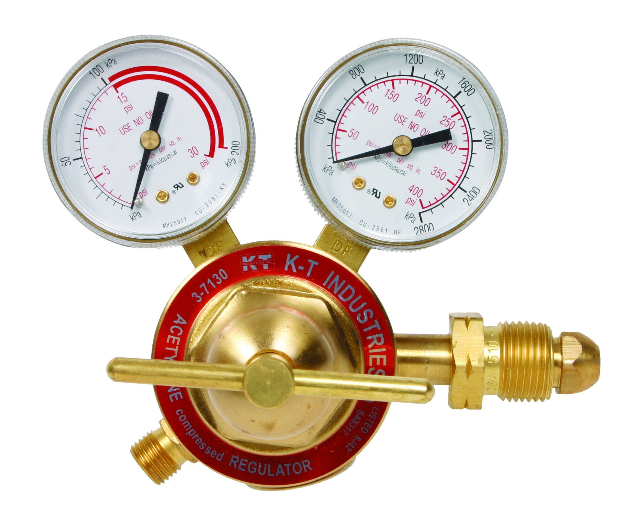 K-T Industries 3-7130 Acetylene Regulator