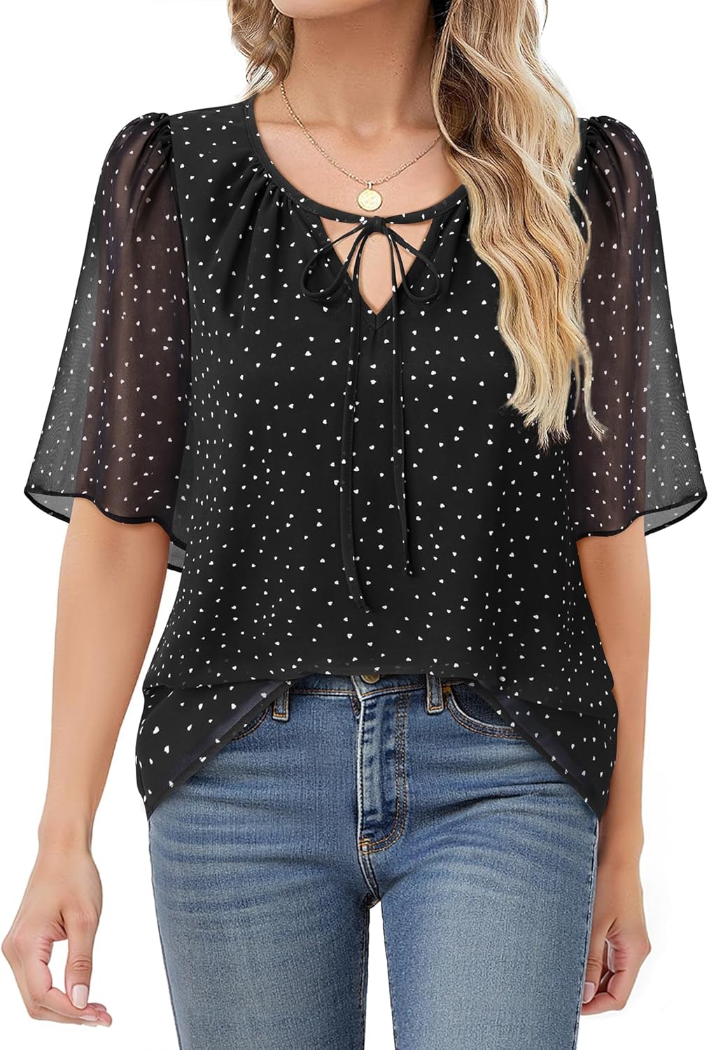 Vafoly Damenbluse: Elegante Chiffon Tunika für den Sommer im Test