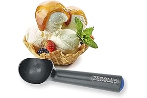 Zeroll Commercial Ice Cream Scoop 1012-ZT 3-Ounce Liquid-Filled Heat Conductive Handle