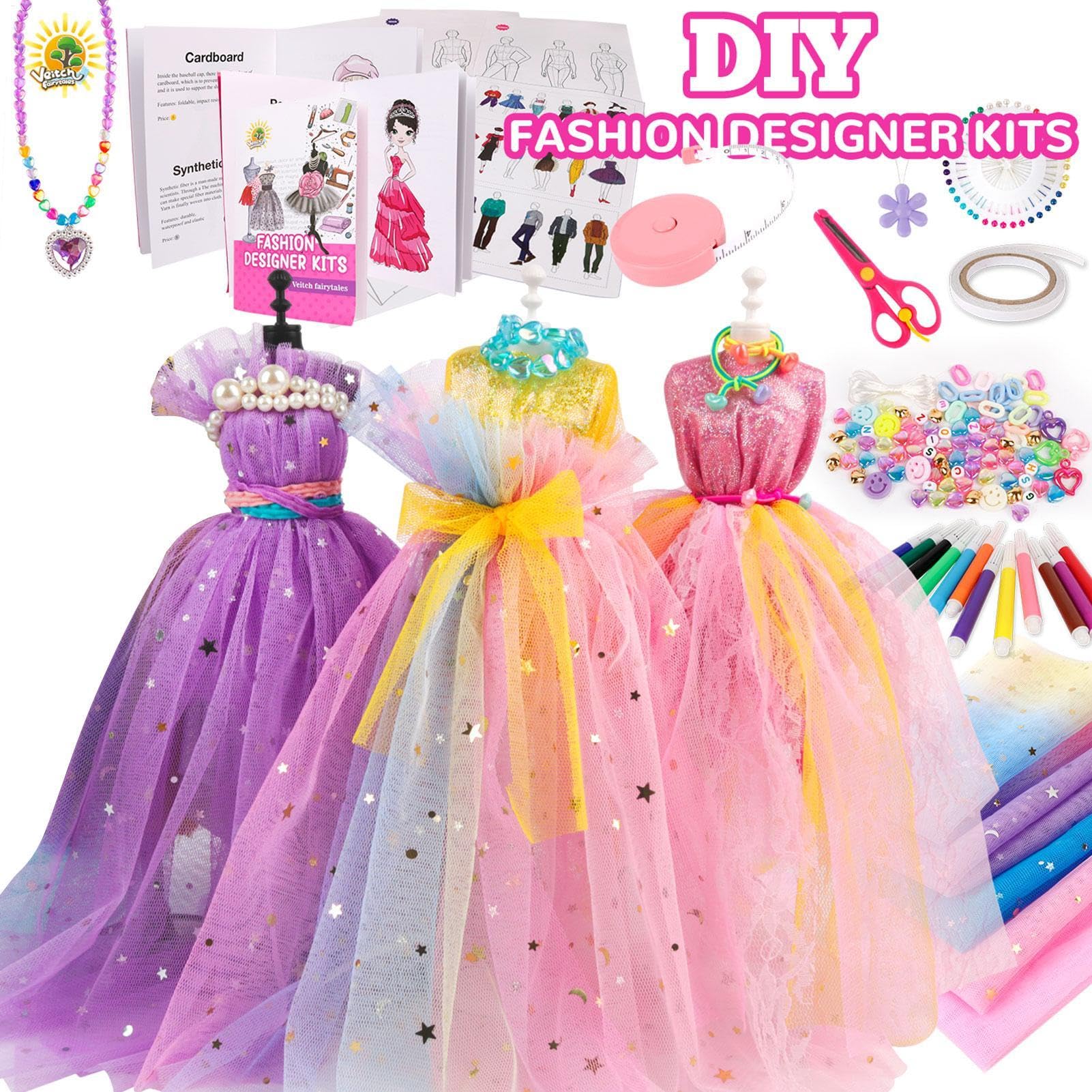 Kit de estudio de para niñas, kit de diseñador de, piezas Kits