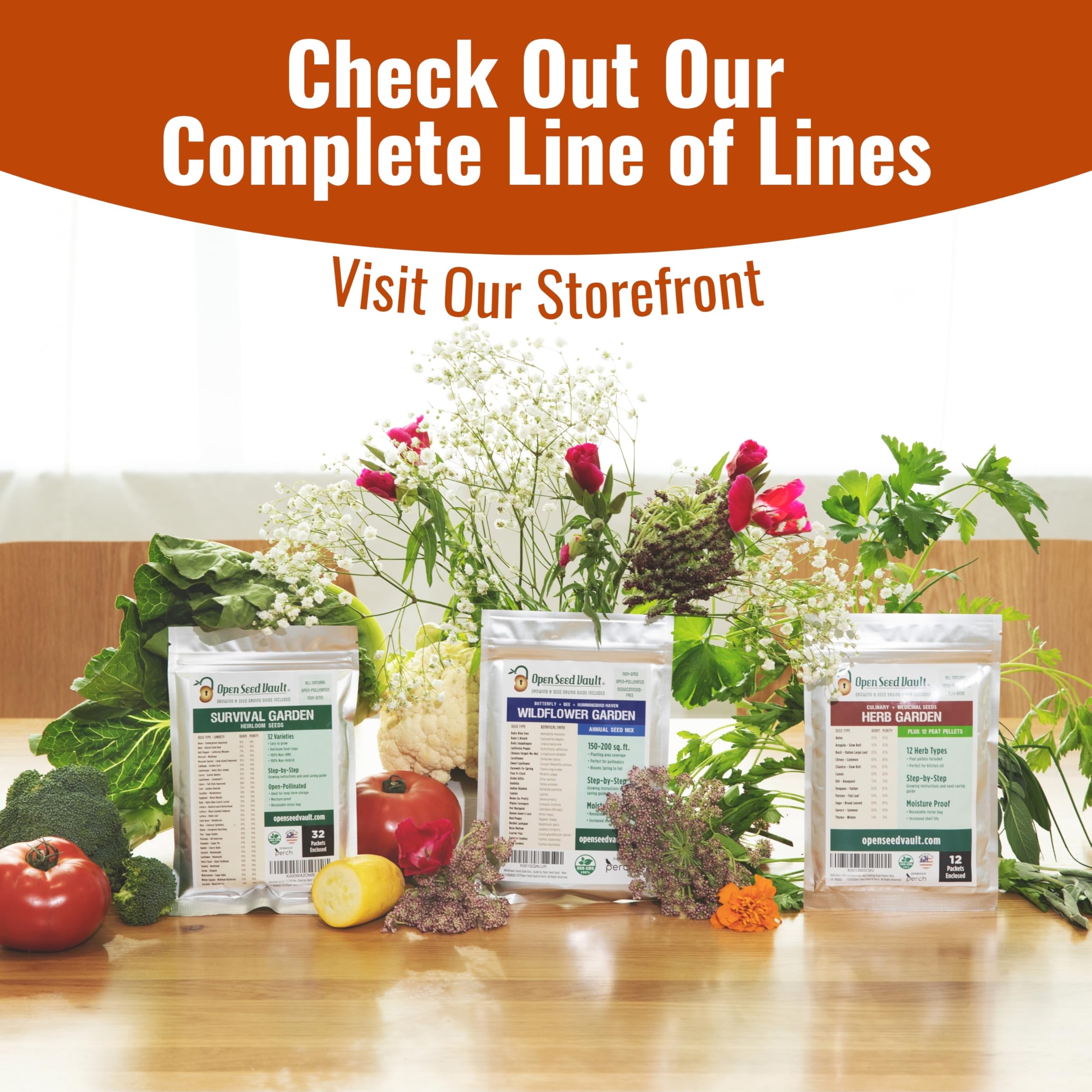 32 Vegetable Seeds - Grow Your Own! -9 32 Vegetable Seeds - Grow Your Own! -9