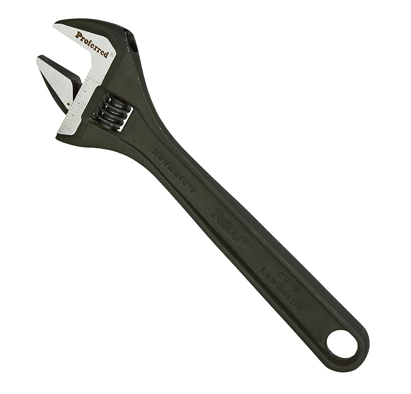Chave Ajustável Proferred T05043 com Acabamento em Fosfato Preto, 20,3 cm