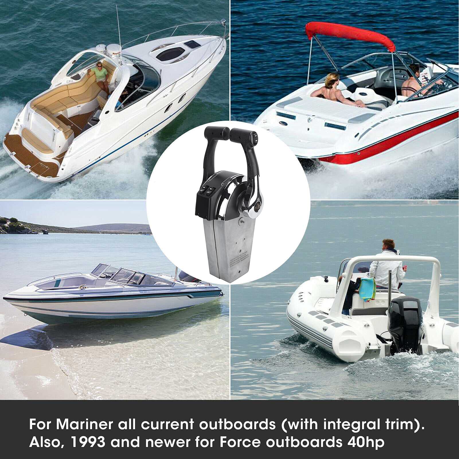 Outboard Motor Remote Control Box Kit,Outboard Remote Control Box Kit Low Accessory Replacement for Mariner