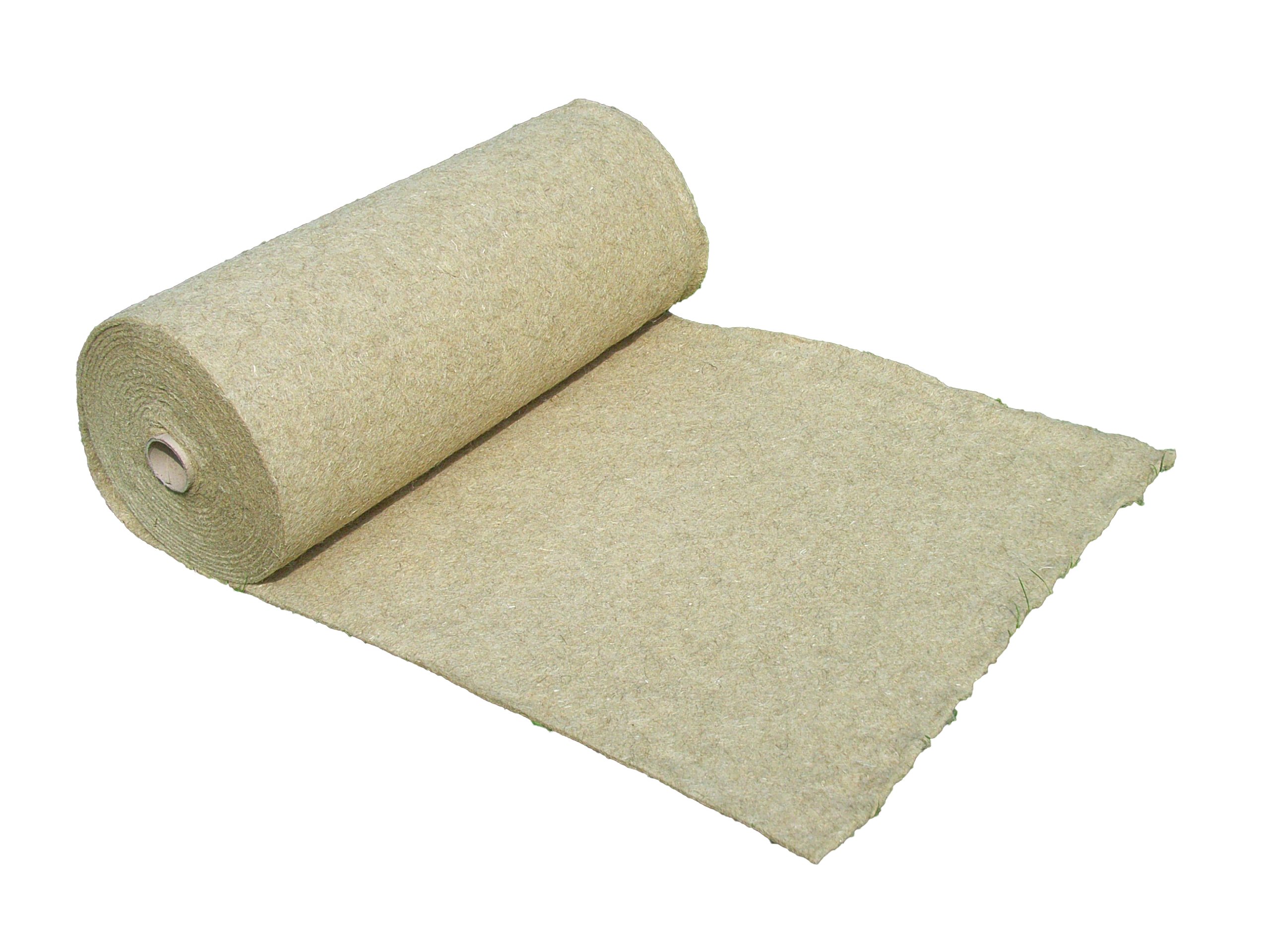 Unkrautschutzmatte aus 100% Hanf, 600g/m², 1 m breit, 10 m lang, ca. 0,5 cm dick (EUR 7,20/m²), Pflanzenschutzmatte, Winterschutzmatte, Kompostabdeckmatte, 100 % biologisch abbaubar, nachhaltig