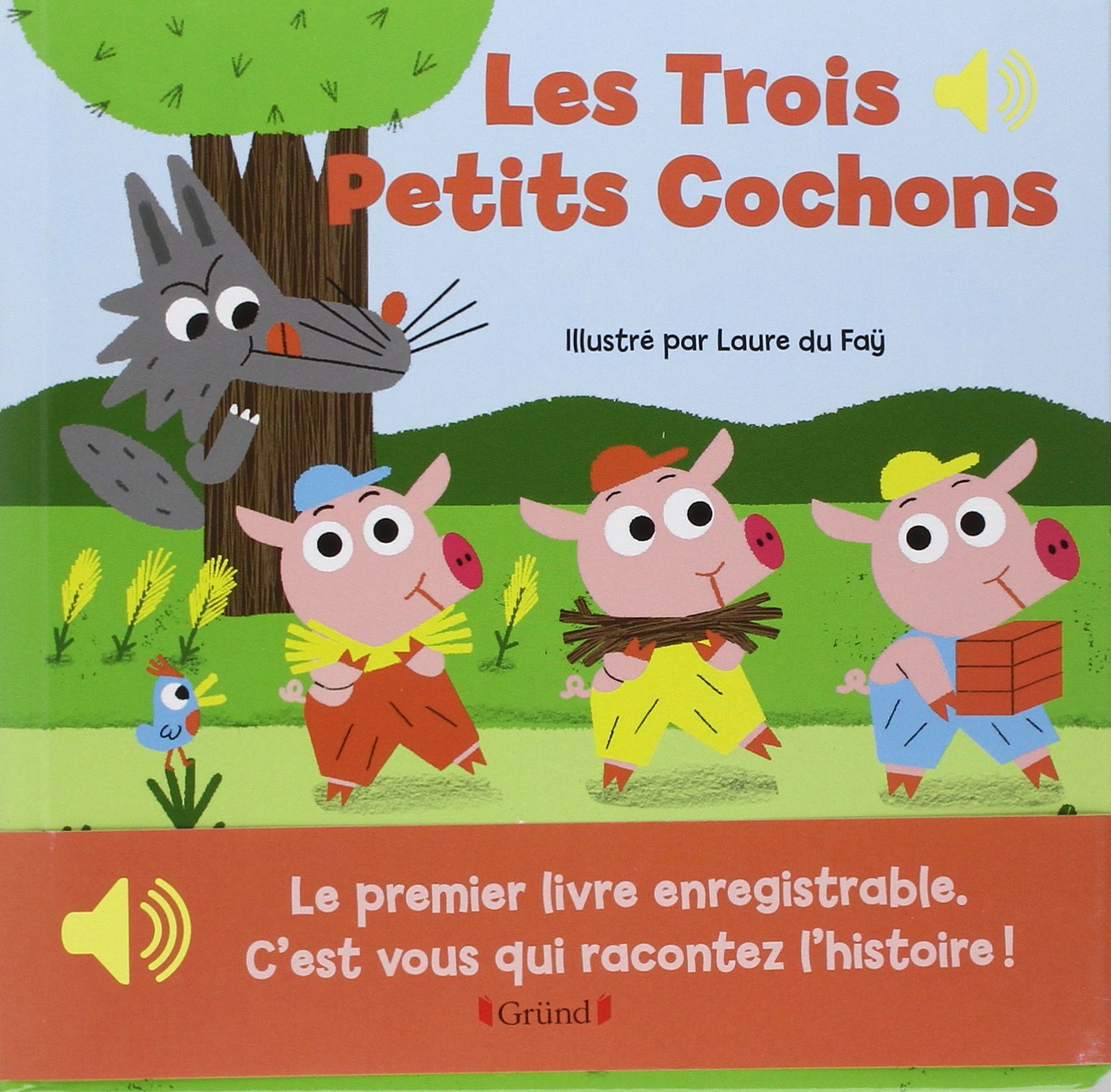 Mon premier livre enregistrable : Les trois petits cochons