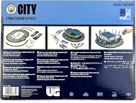 Paul Lamond 3885 Manchester City Fc Eithad Stadium 3D Puzzle