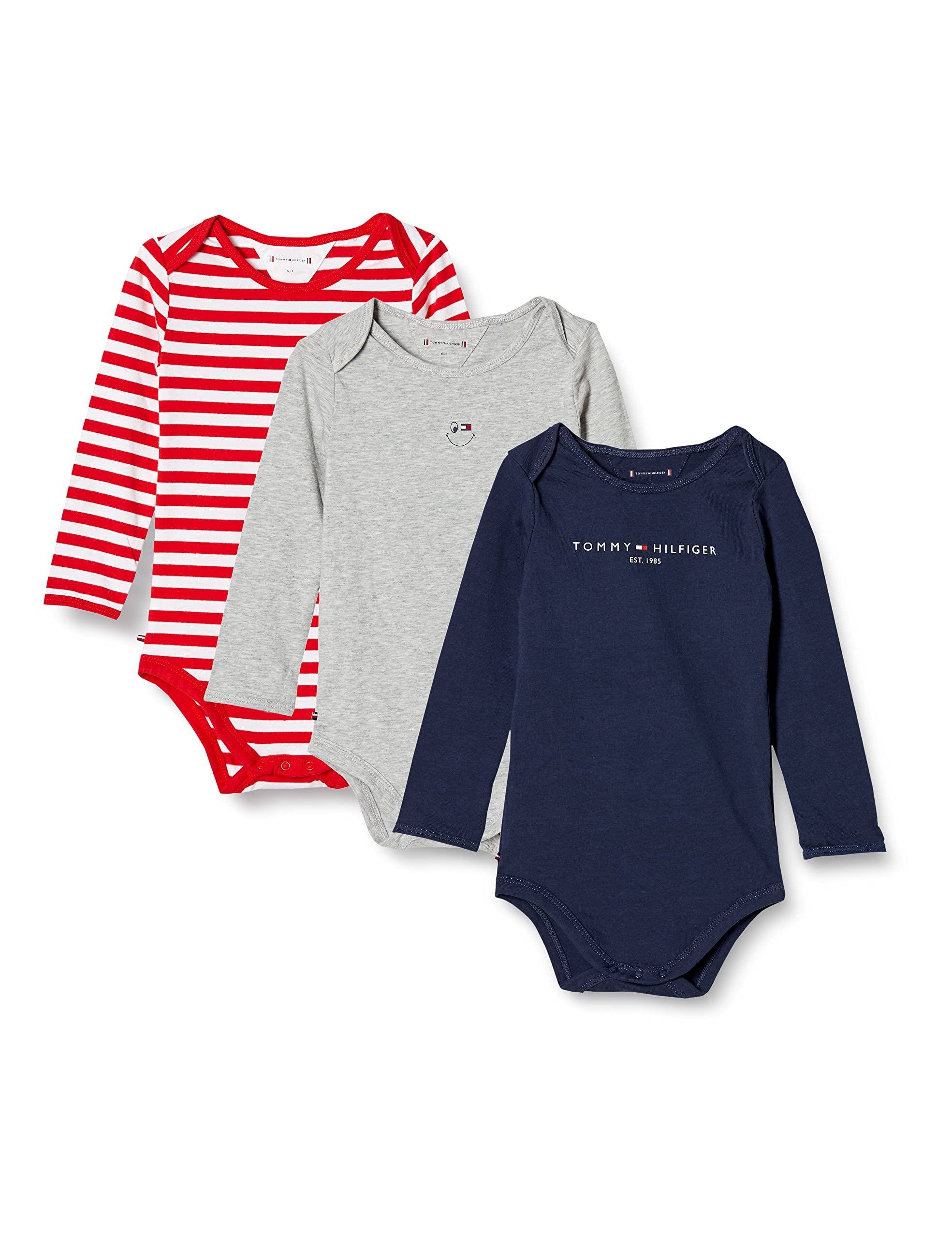 Tommy Hilfiger unisex-baby Baby Body 3 Pack Giftbox Tommy Hilfiger BABY BODY 3 PACK GIF