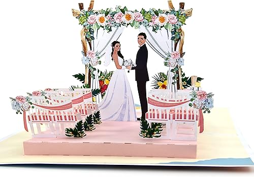 Tarjeta desplegable de boda en la playa, una combinación hecha en el paraíso tarjeta de boda desplegable