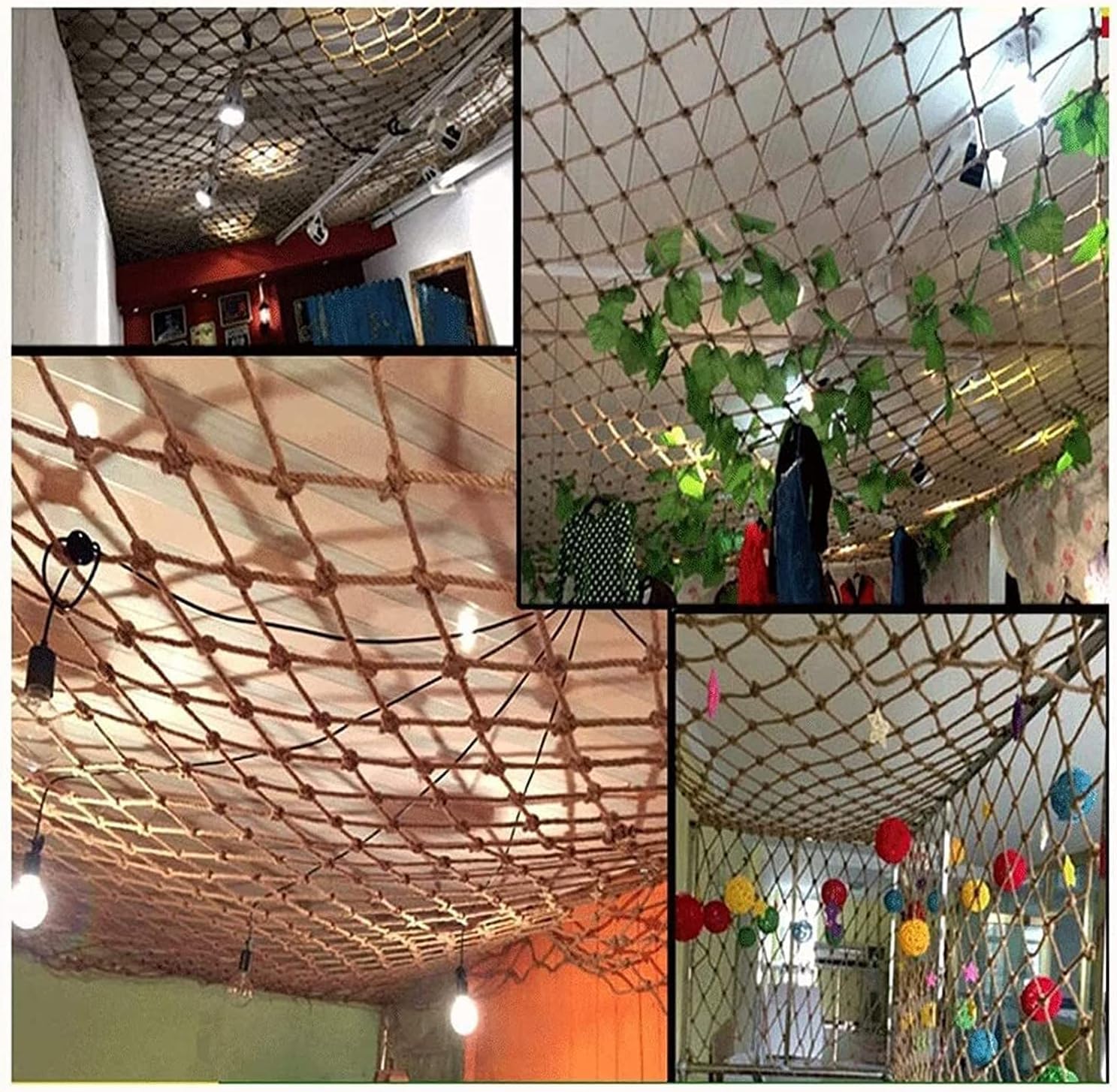 Red de seguridad infantil para árbol de juegos y remolques de camiones, 2 m x 3 m, red de protección para plantas y ropa de niños, duradera y segura