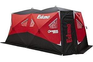 Eskimo Outbreak 850XD: Your 8-Person, Insulated Winter Haven for Ice Fishing Dominance