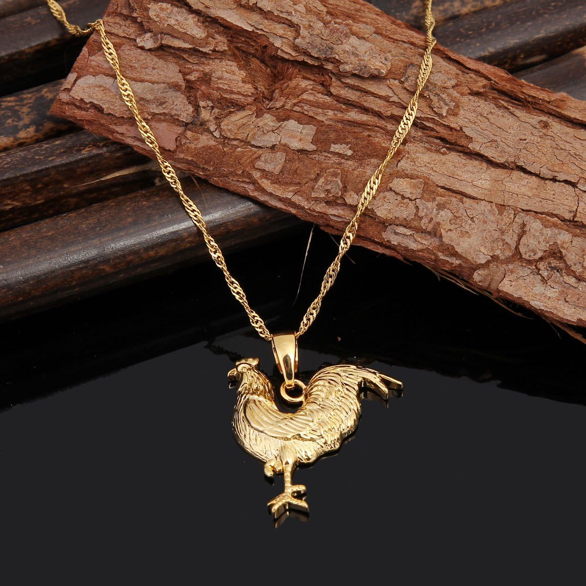Women Jewelry Animal Chicken Pendant Necklace Jewelry - Image 5